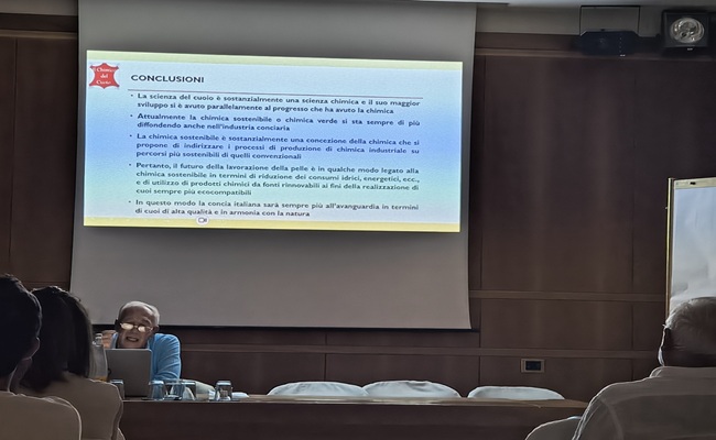 Concia al vegetale presentato nel distretto industriale di Solofra lo studio chimico di trattamento con estratti naturali di ulivo