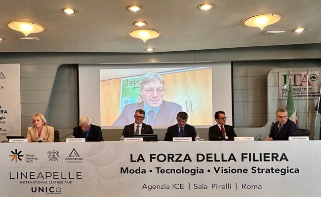 Lineapelle e Simac Tanning Tech a Roma: il rilancio industriale parte dalla pelle e tecnologia