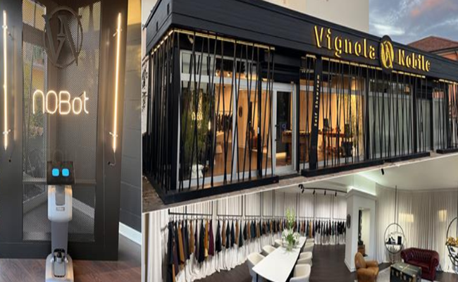 Vignola Nobile SpA inaugura il primo Self Showroom della concia: a Santa Croce sull’Arno arriva NOBot